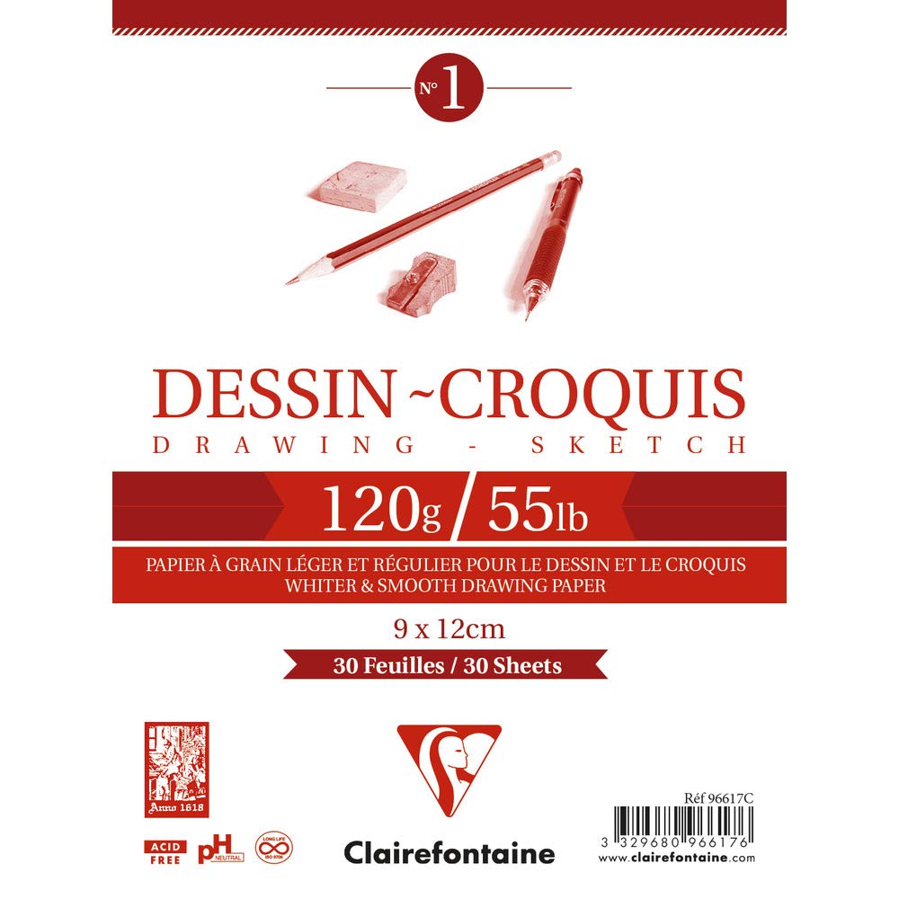 clairefontaine-painton-96614c-bloc-dessin-a4-120g-50-feuilles image 3