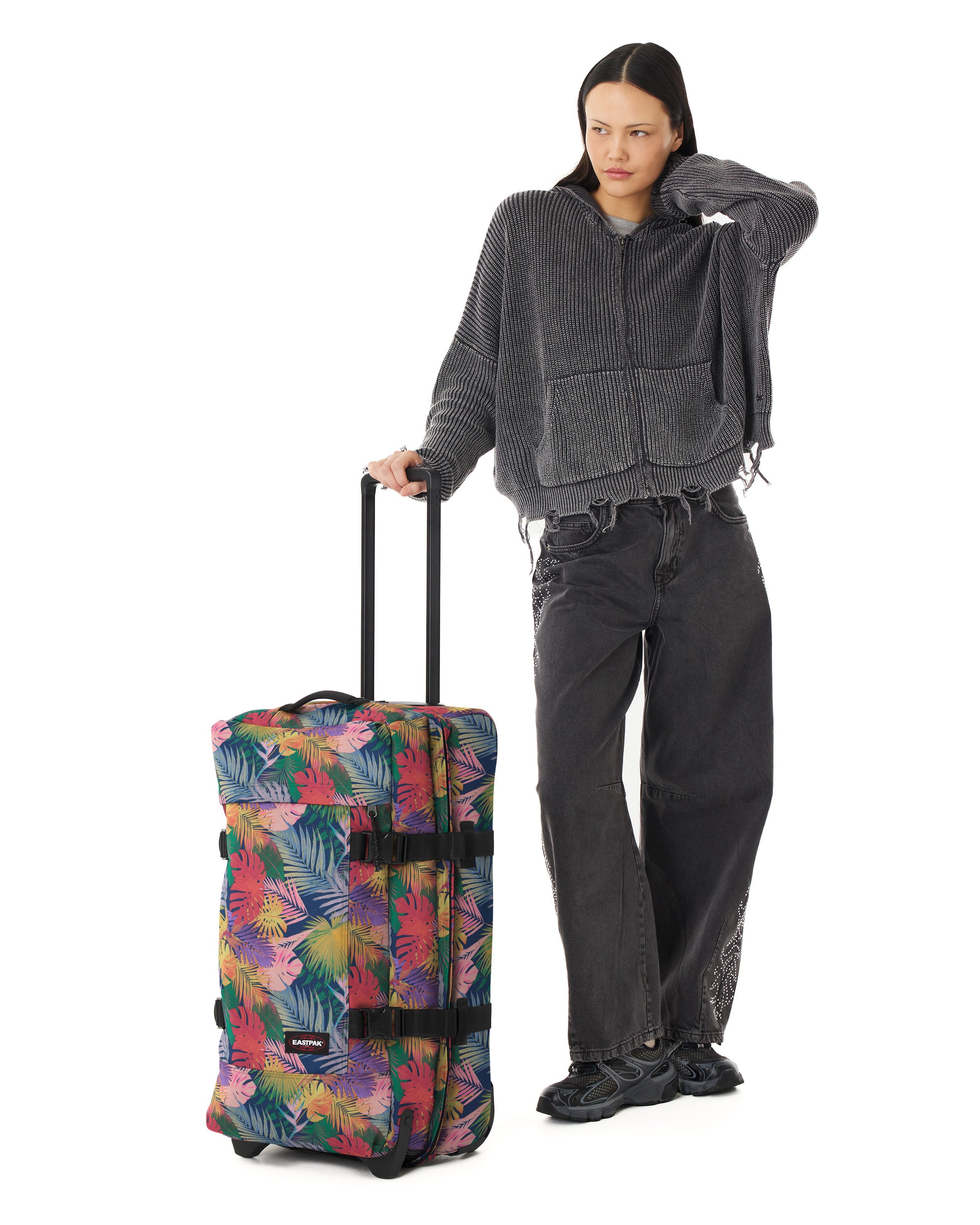 eastpak-tranverz-m-valise-moyenne-brize-retronavy-tsa image 2