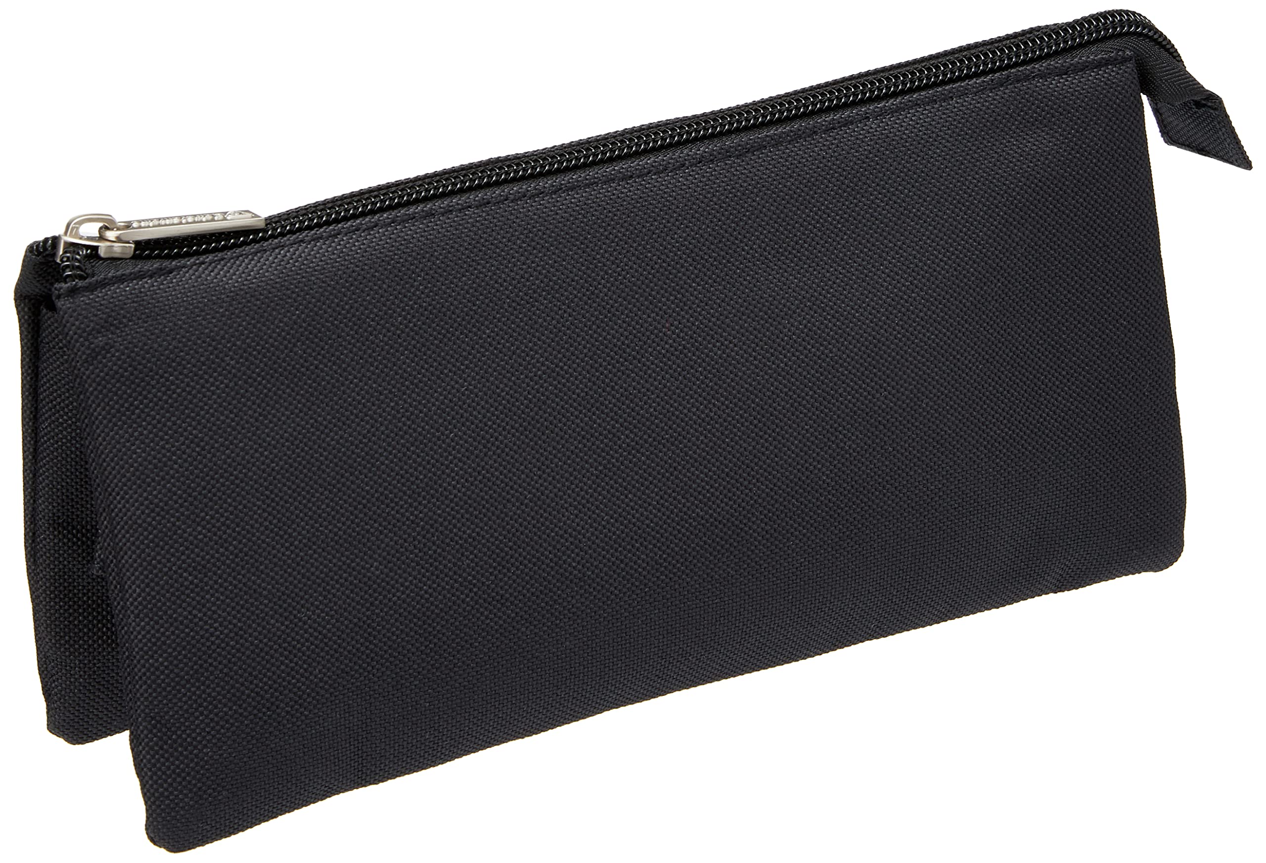clairefontaine-8344c-trousse-plate-noire-3-compartiments-polyester image 1