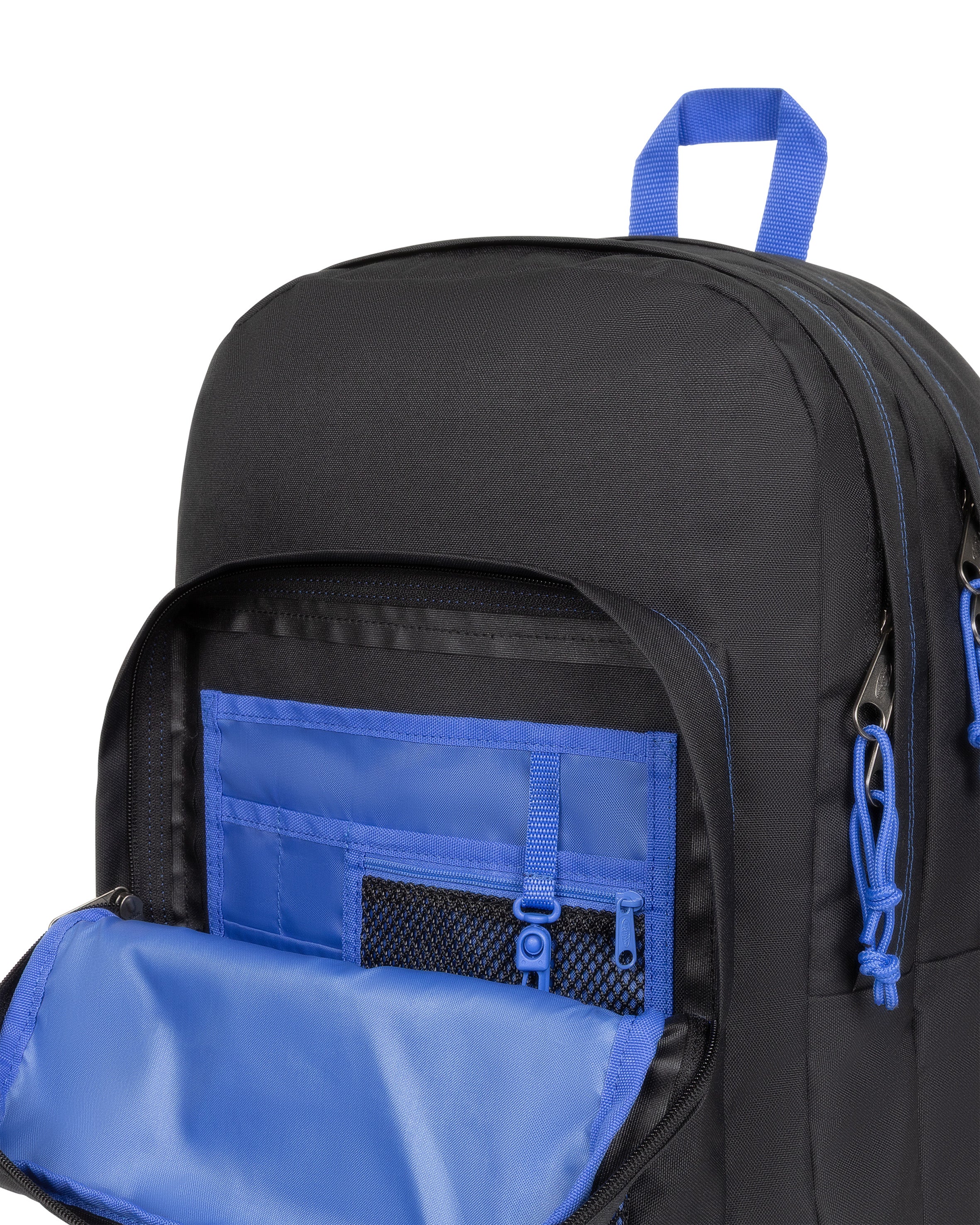 eastpak-pinnacle-sac-dos-kontrast-black-blue-grand-2-compartiments image 5
