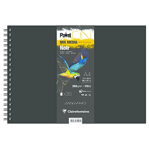 clairefontaine-painton-975943c-carnet-spiral-a4-noir-30-feuilles image 5