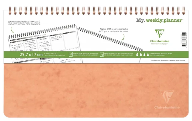 clairefontaine-age-bag-nomaddict-planner-hebdomadaire-tabac-spirale image 1