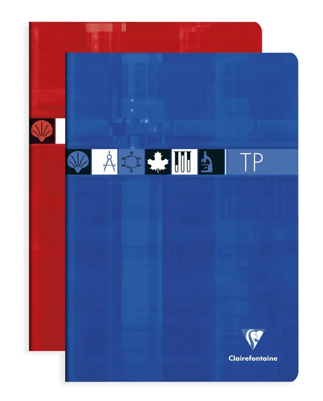 clairefontaine-1951-cahier-tp-a4-120-pages-grands-carreaux-unies image 1