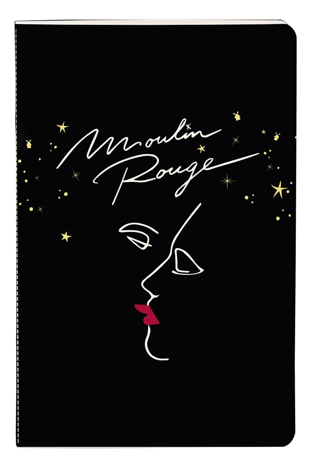 clairefontaine-moulin-rouge-carnet-cousu-11x17-cm-lign-64-pages image 3