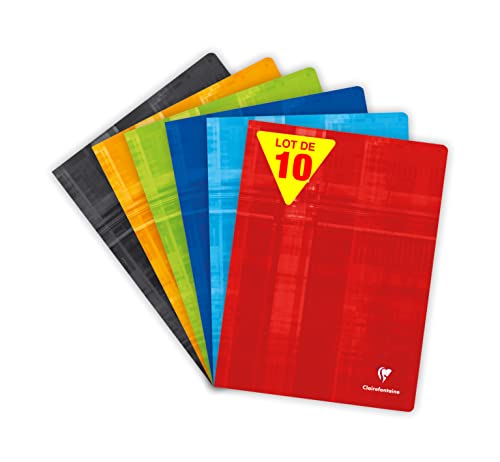 clairefontaine-1951-3311c-lot-10-cahiers-24x32cm-48p-90g image 5