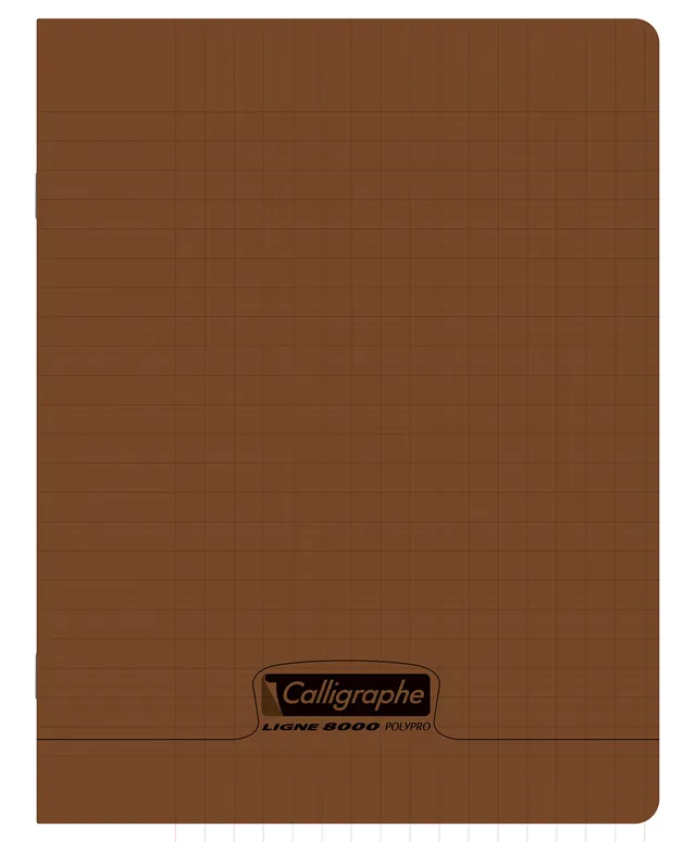 calligraphe-18951c-cahier-agraf-17x22-grands-carreaux-192-pages image 1