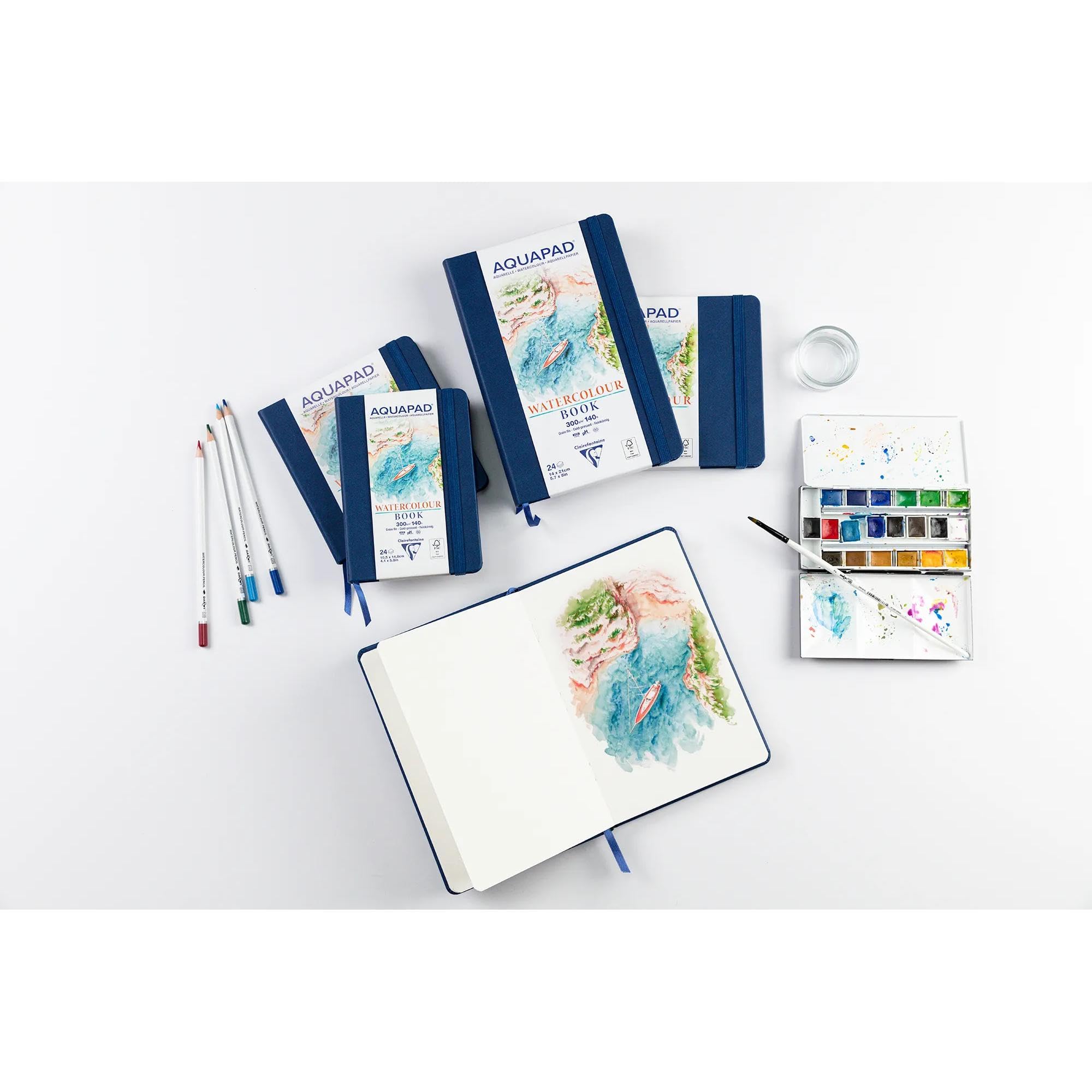 clairefontaine-painton-976111c-carnet-aquarelle-14x21-cm-300g image 4
