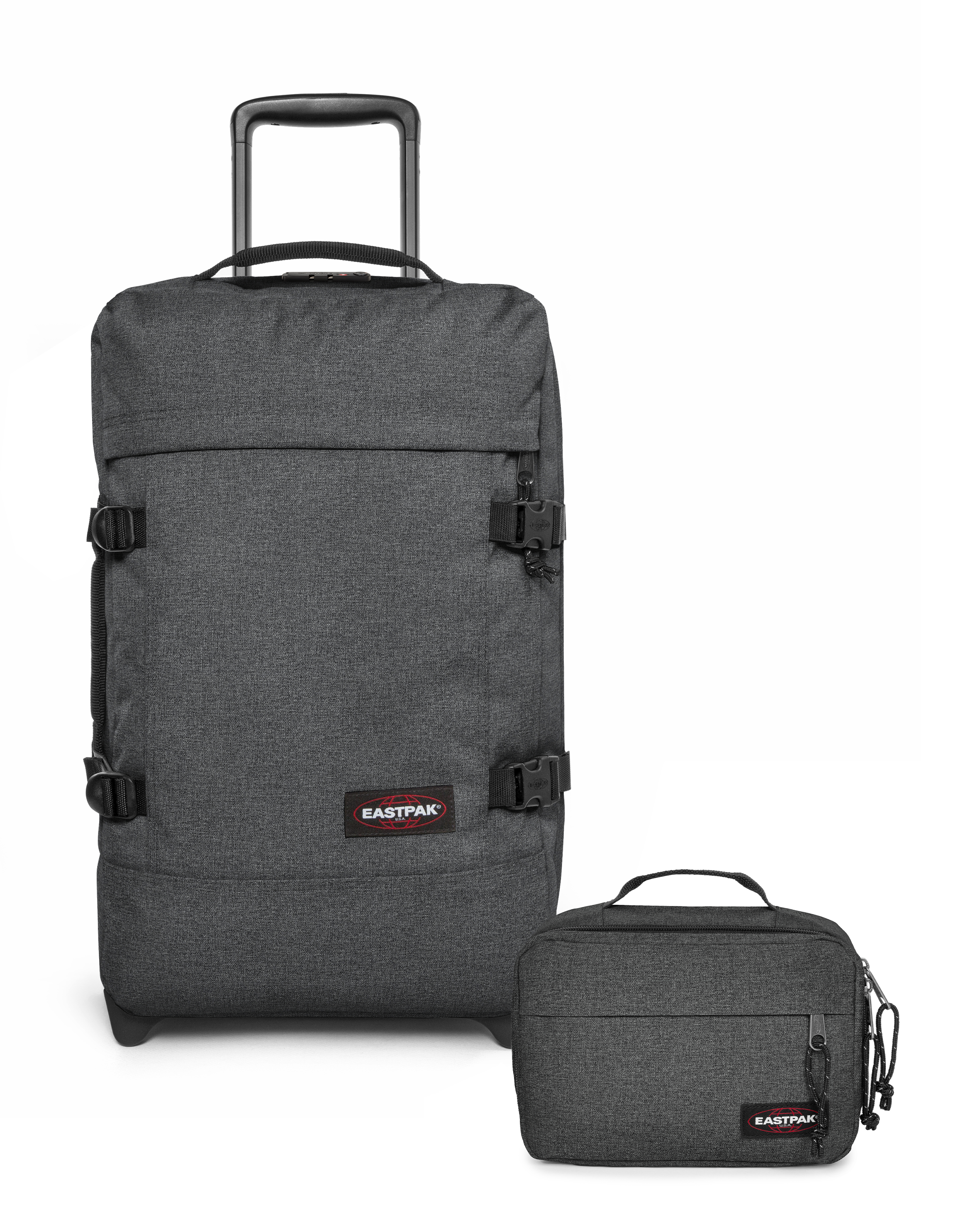 eastpak-bundle-travel-valise-black-denim-set-assorti-souple image 1