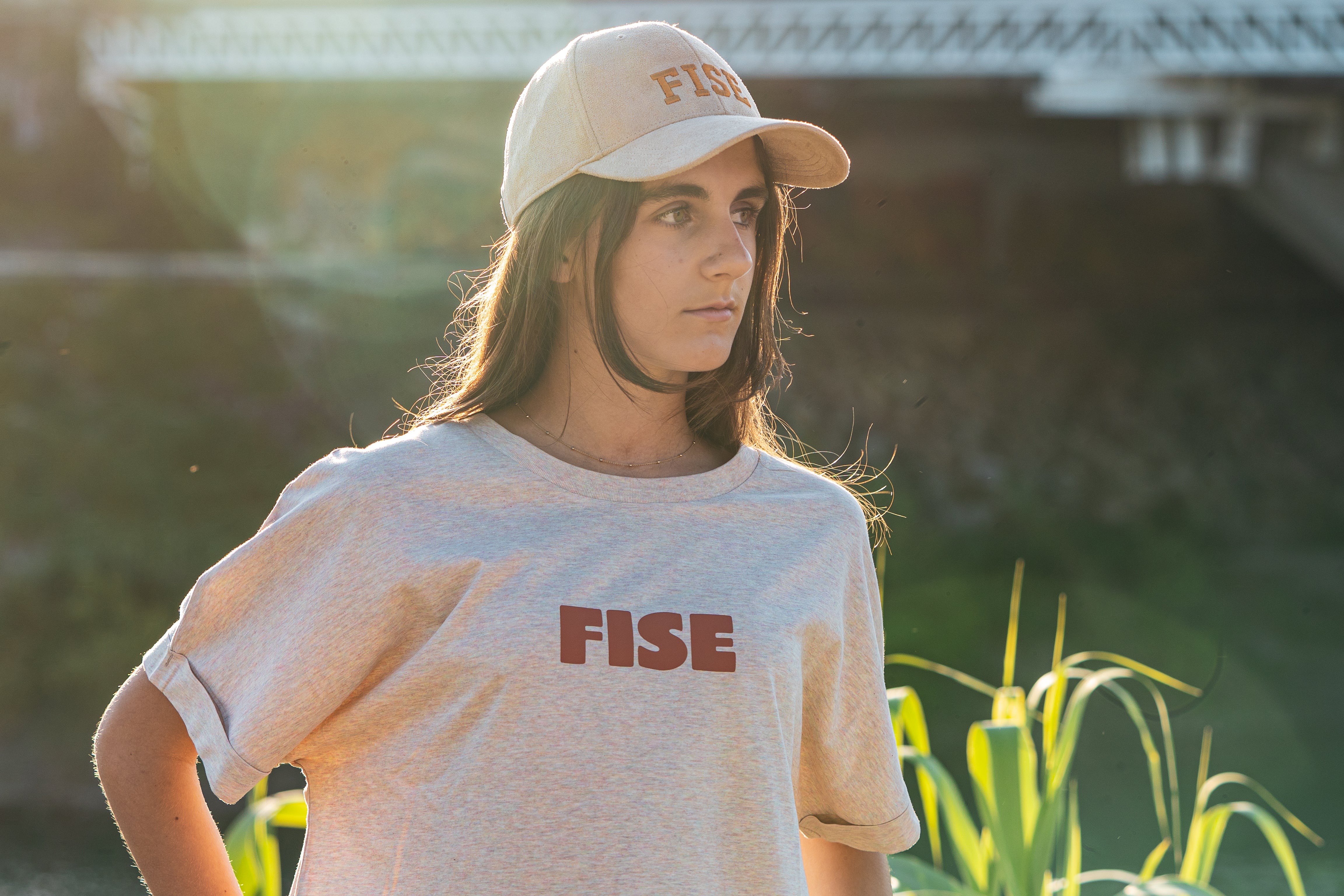 fise-casquette-daim-cream-cr-me-daim-ajustable image 3