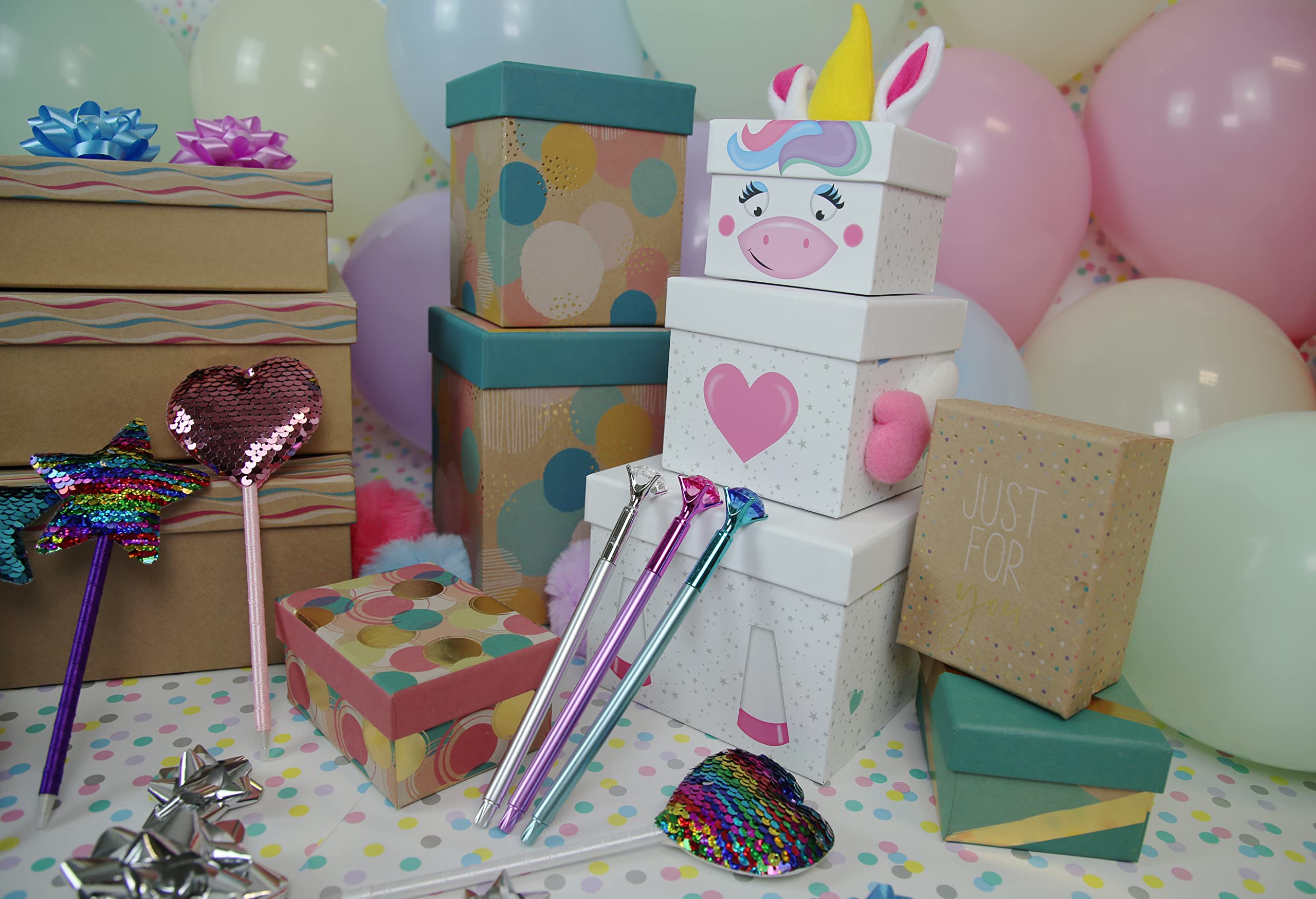 clairefontaine-tulip-paper-bo-tes-licorne-lot-de-3-rangement image 3
