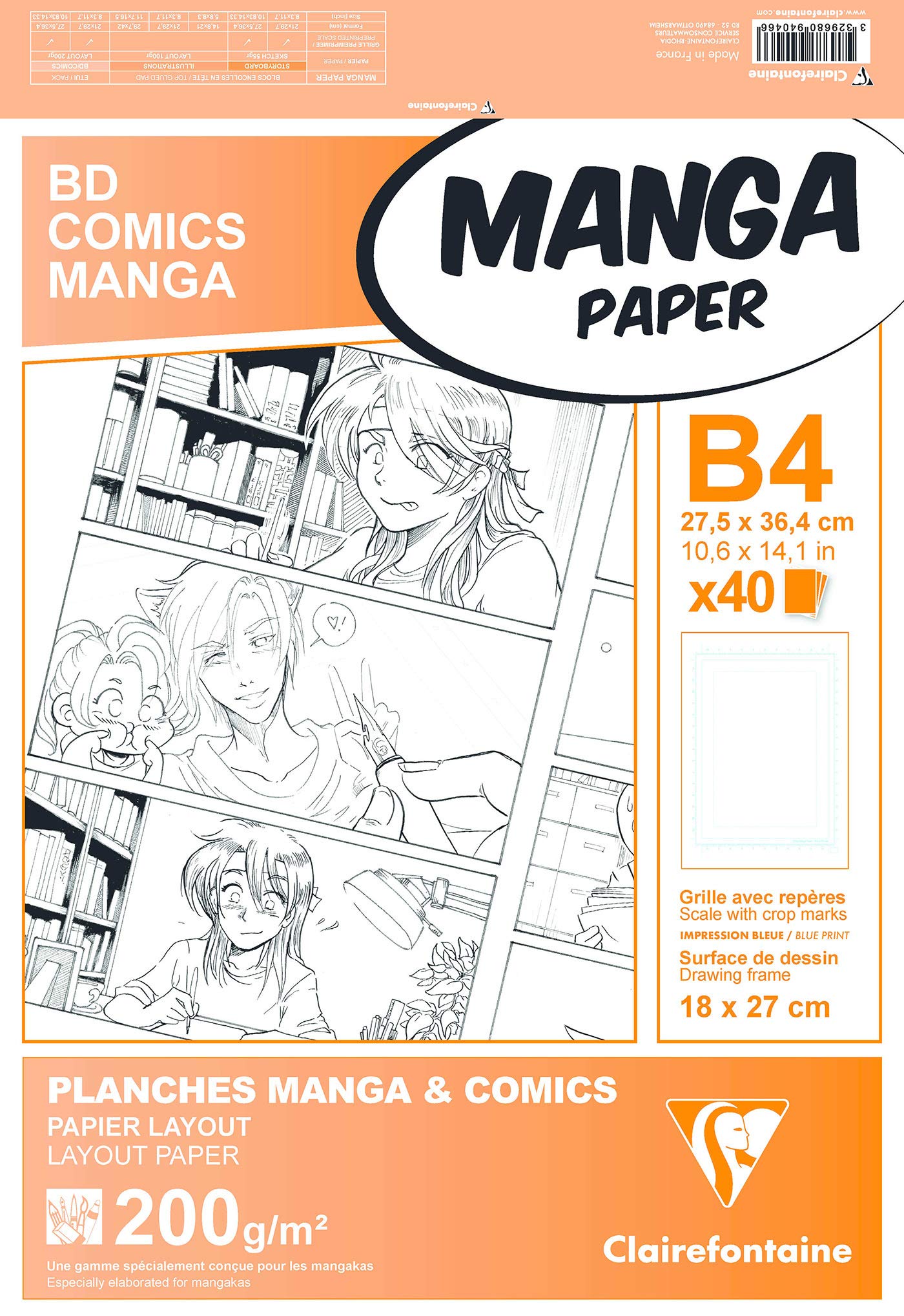 clairefontaine-painton-94044c-papier-manga-a4-uni-200g-x40 image 8
