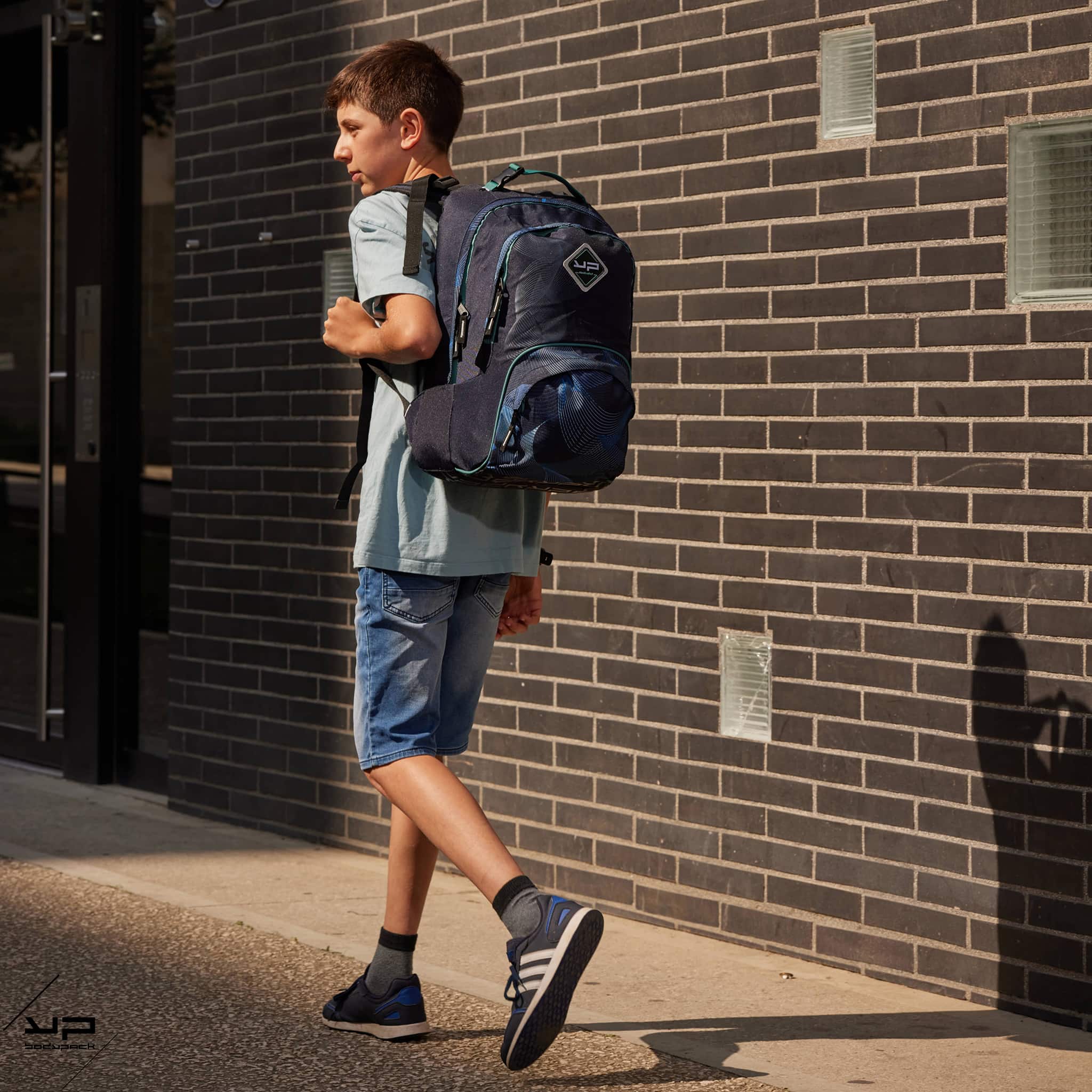 bodypack-coll-ge-sac-dos-moir-bleu-recycl-gar-on image 3