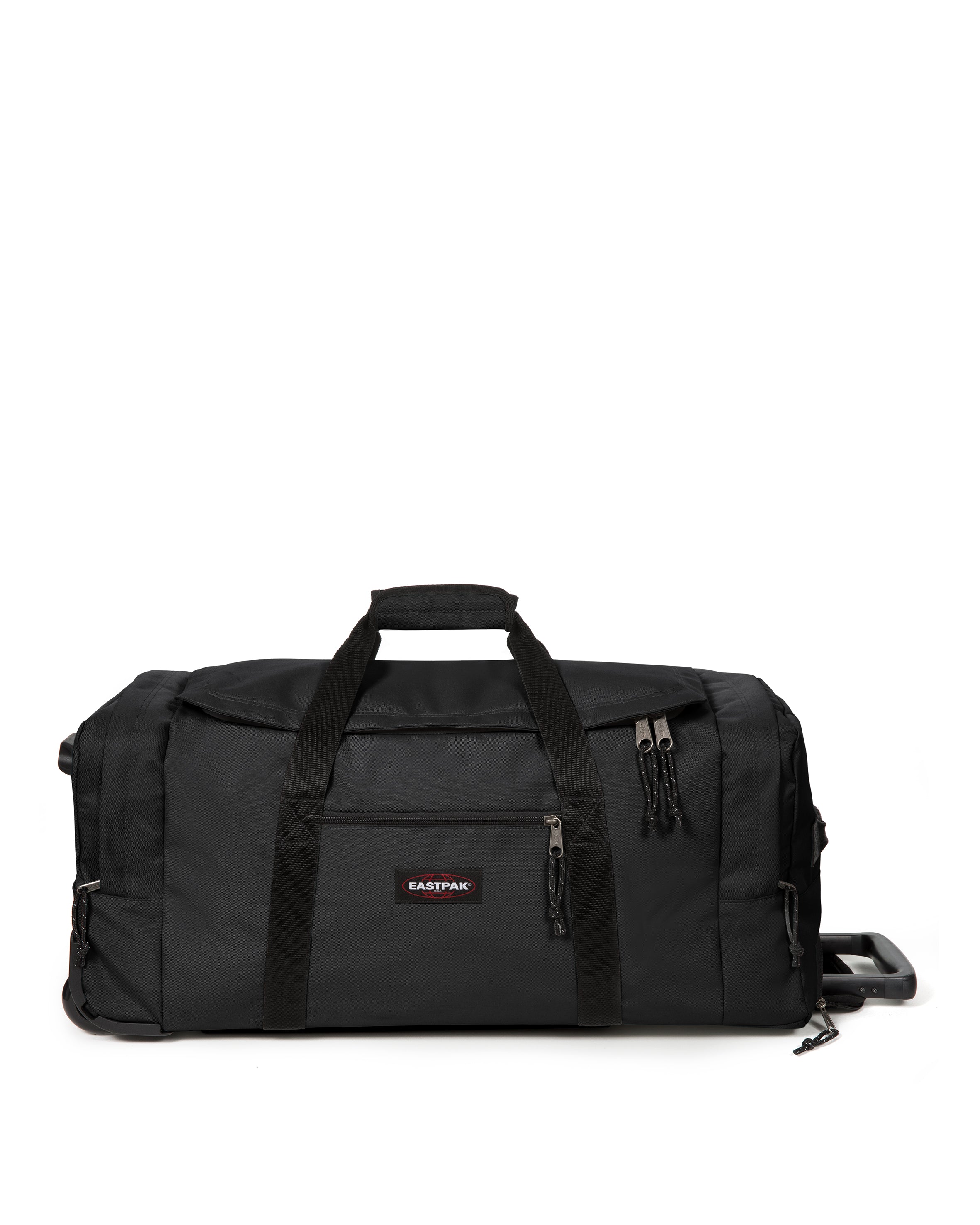 eastpak-leatherface-m-sac-voyage-black-roulettes image 1