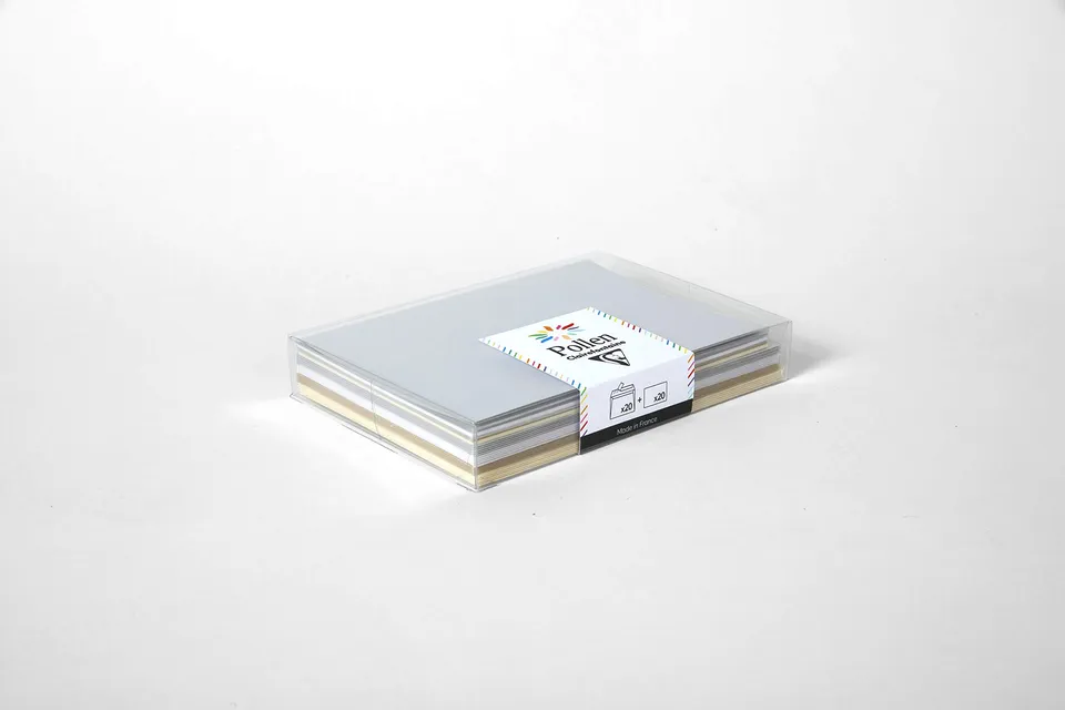 clairefontaine-pollen-20903c-coffret-cartes-enveloppes-chic-20-20 image 1