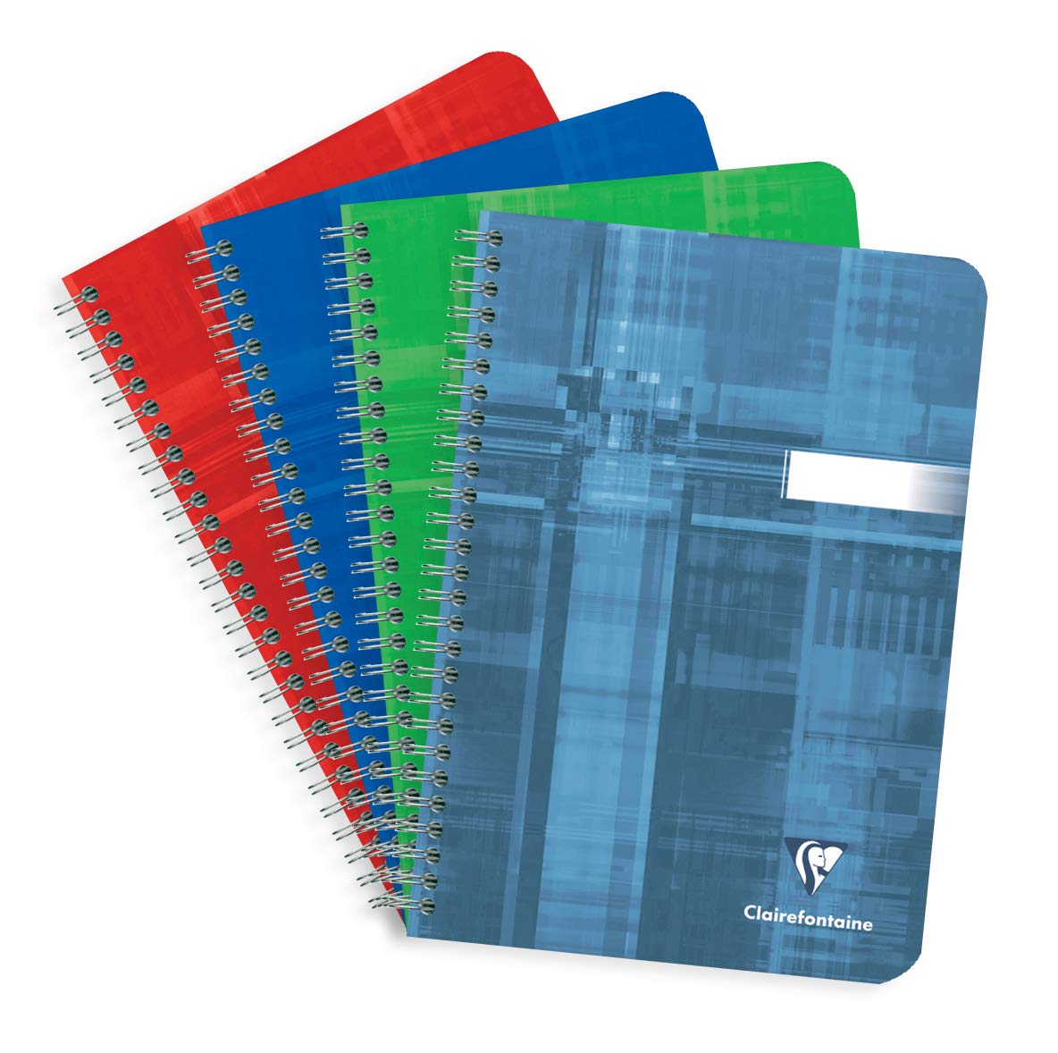 clairefontaine-cahier-spirale-a5-100-pages-petits-carreaux-90g image 1