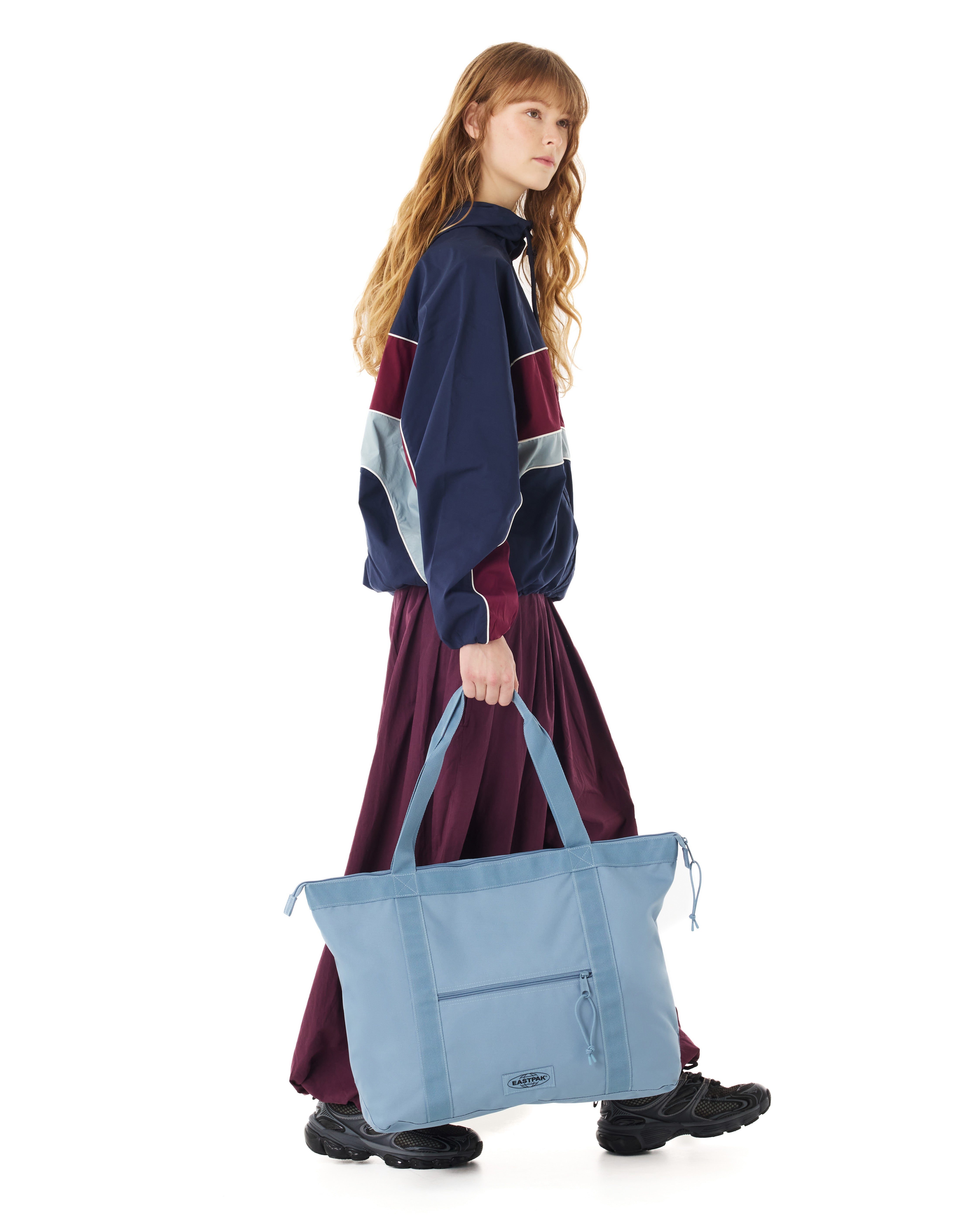 eastpak-travel-tote-sac-paule-monotone-blue-grand-16-pouces image 7
