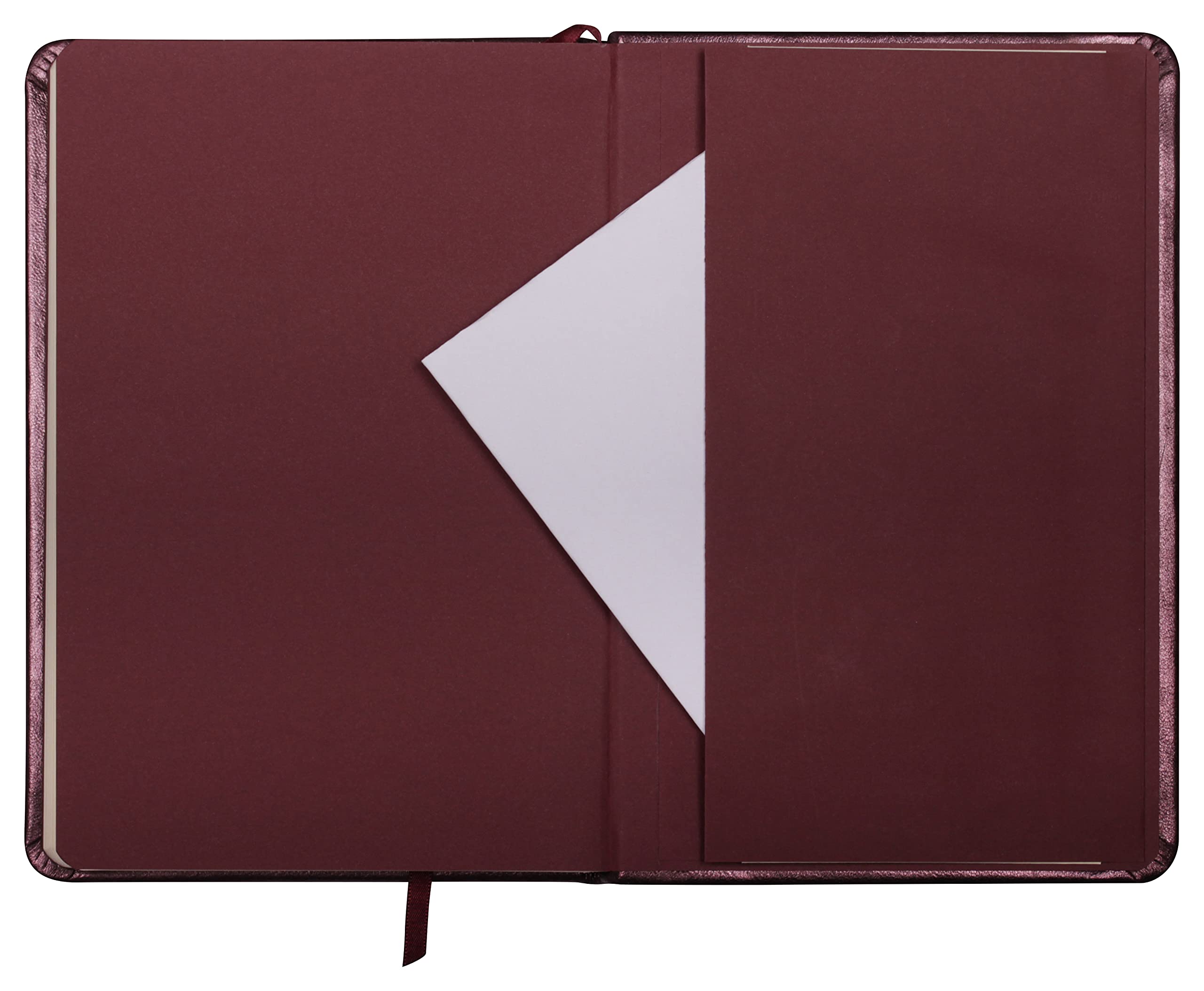 clairefontaine-age-bag-400100c-carnet-cuir-cerise-a5-lign image 7