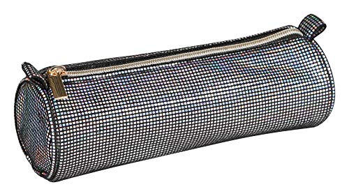 clairefontaine-back-to-basics-420023c-trousse-ronde-disco-noir-7x22-cm image 7