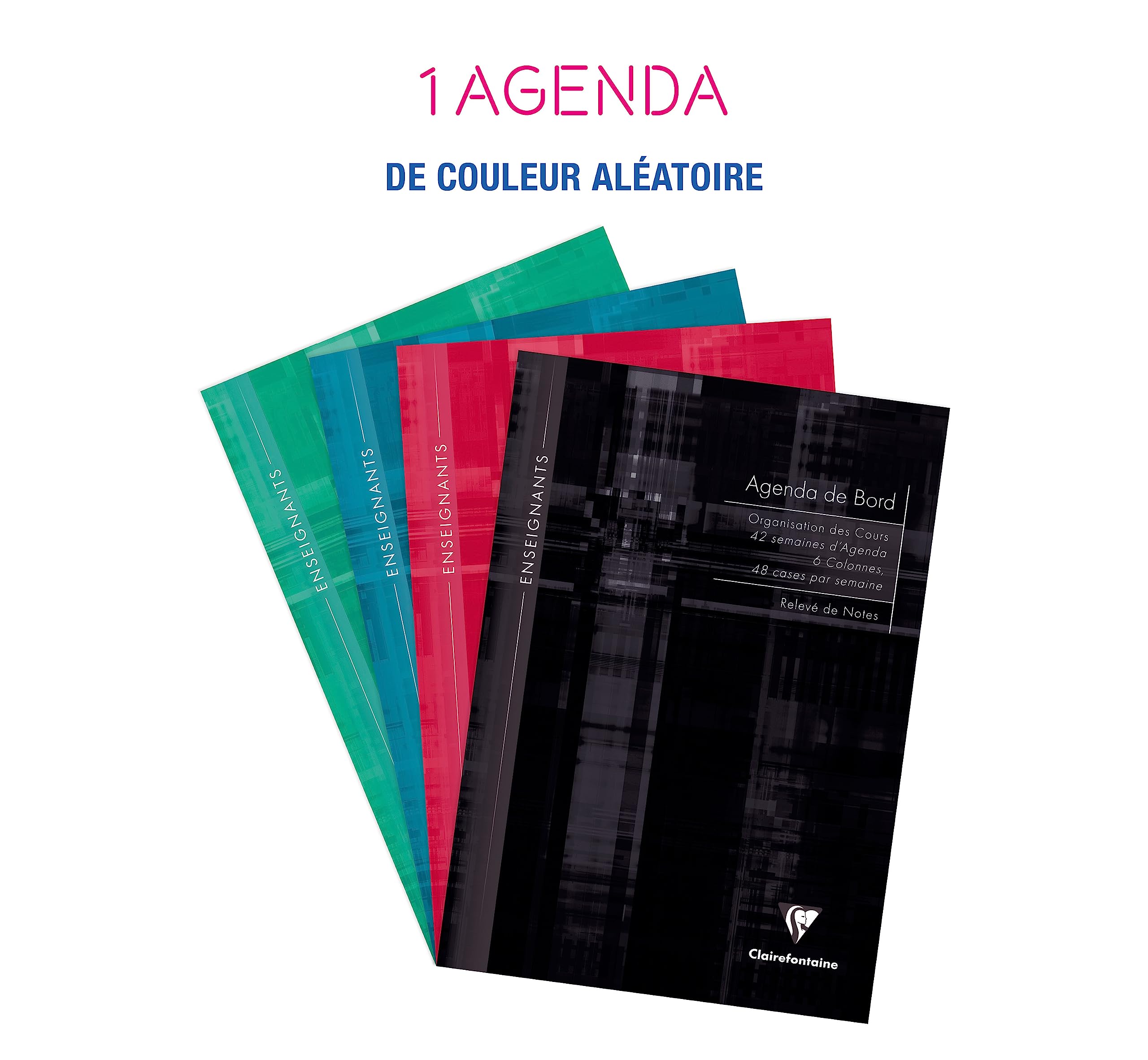 clairefontaine-9069c-agenda-de-bord-6-colonnes-a4-48-cases image 2