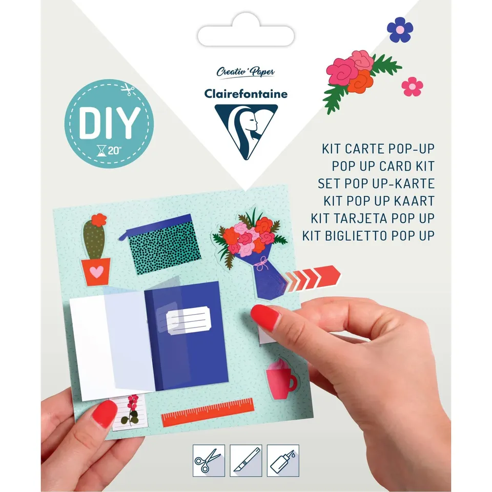 clairefontaine-pollen-kit-carte-pop-up-encouragements-140x140-mm image 1
