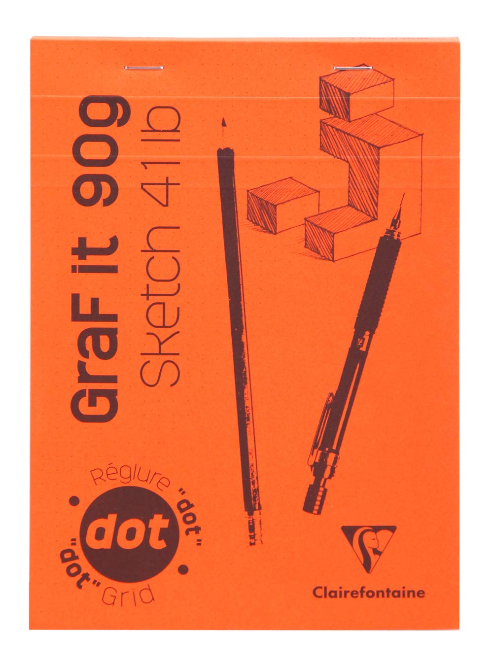 clairefontaine-graf-it-96693c-bloc-dessin-a4-dot-bleu-ciel image 8