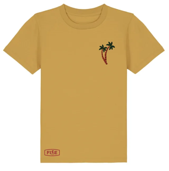 fise-exotic-kids-t-shirt-enfant-ocre-7-8-ans image 1