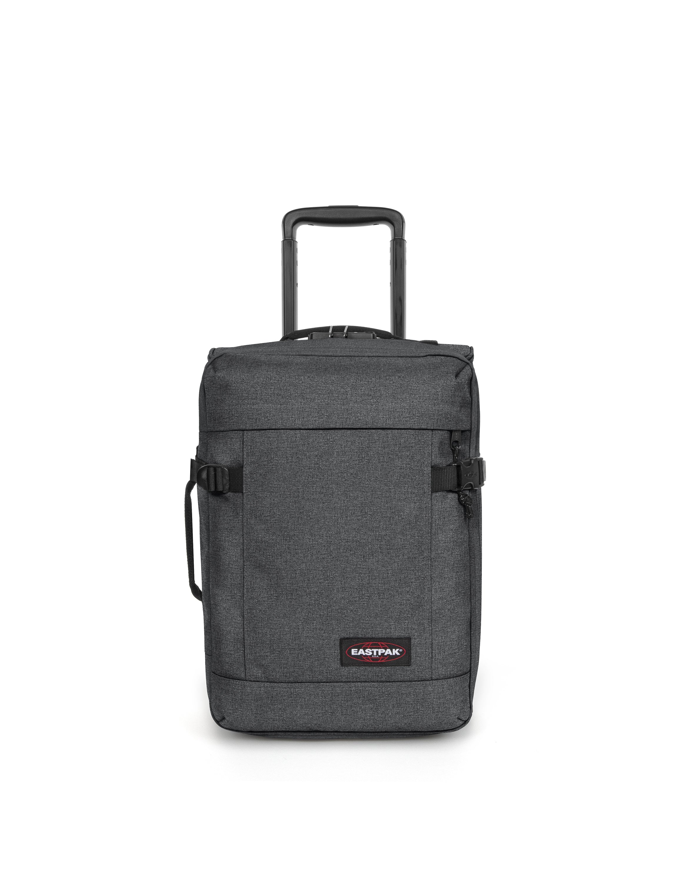 eastpak-tranverz-xxs-valise-cabine-black-denim-tsa image 1