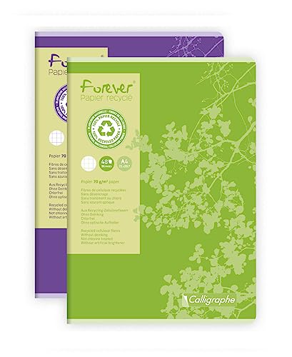 clairefontaine-calligraphe-17125c-cahier-a4-petits-carreaux-recycl image 5