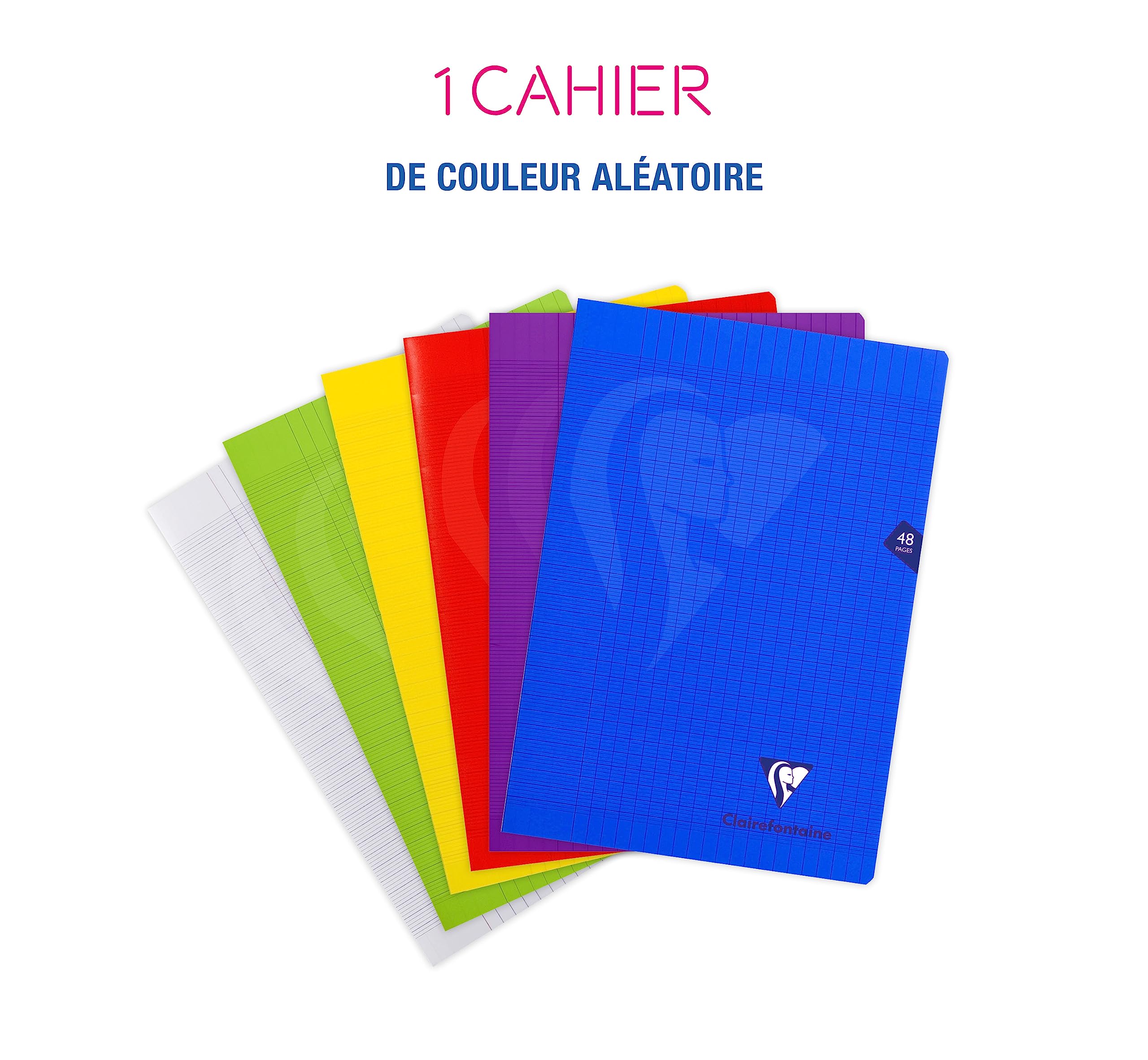 clairefontaine-1951-cahier-a4-21x29-7-grands-carreaux-48p image 2