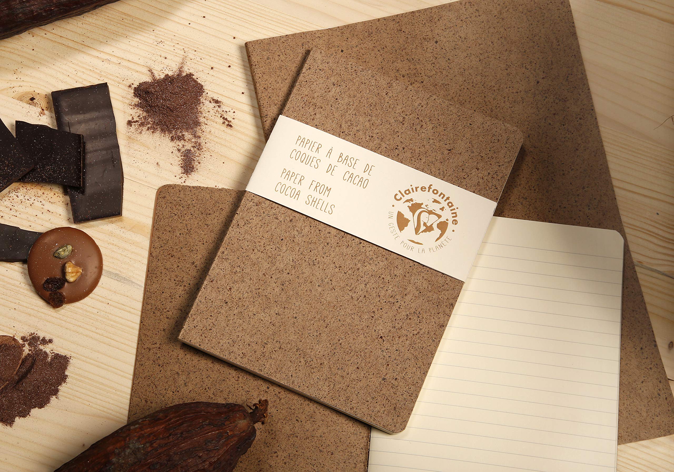 clairefontaine-jeans-cocoa-carnet-7-5x12-lign-48-pages-cacao image 4