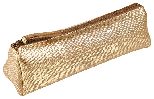 clairefontaine-age-bag-410044c-trousse-cuir-argent-22-cm image 7