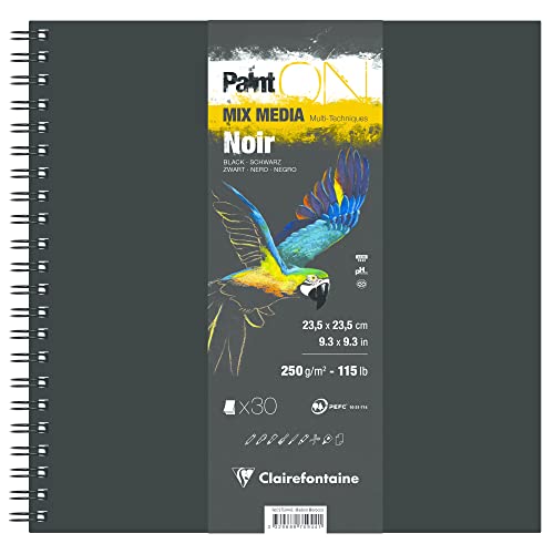 clairefontaine-painton-975943c-carnet-spiral-a4-noir-30-feuilles image 8