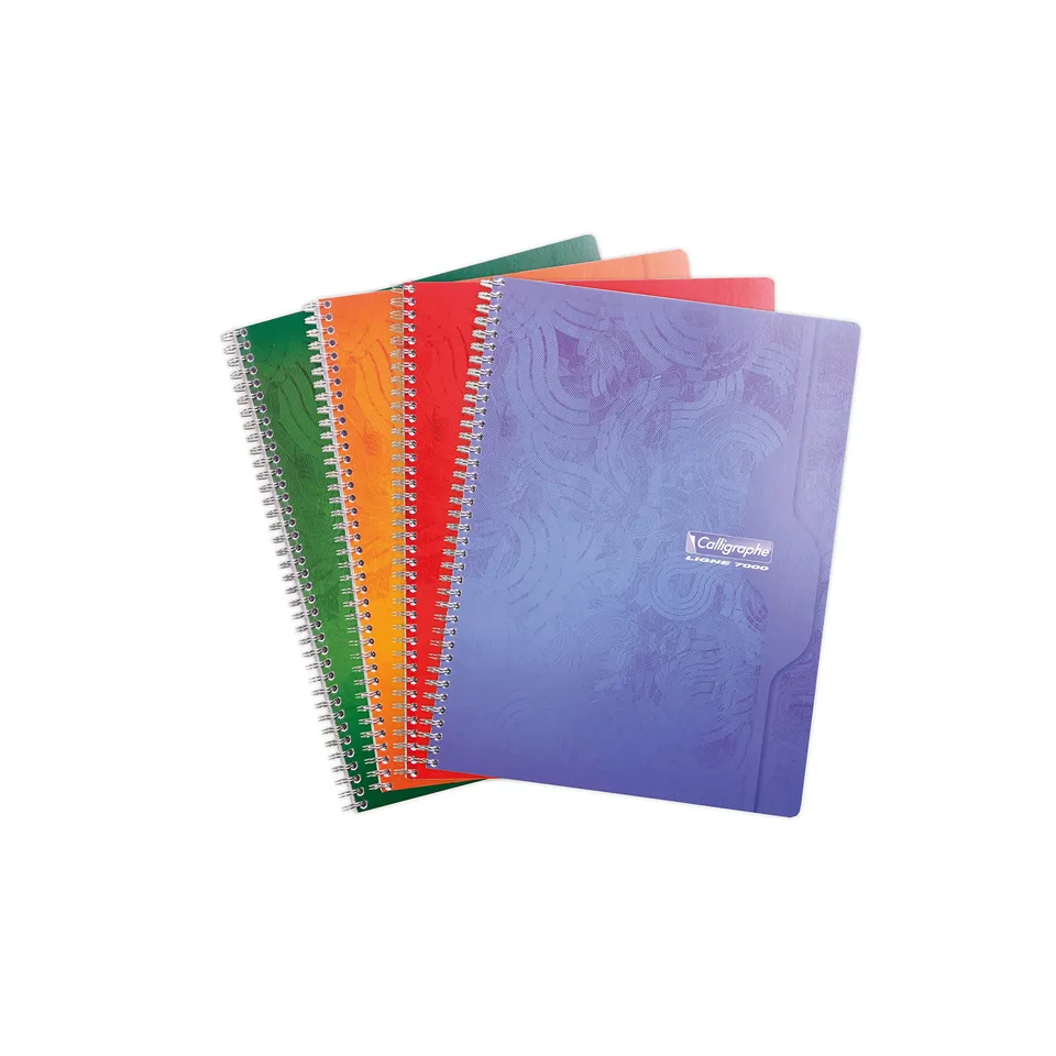 calligraphe-560c-cahier-spirale-24x32-180p-petits-carreaux image 1