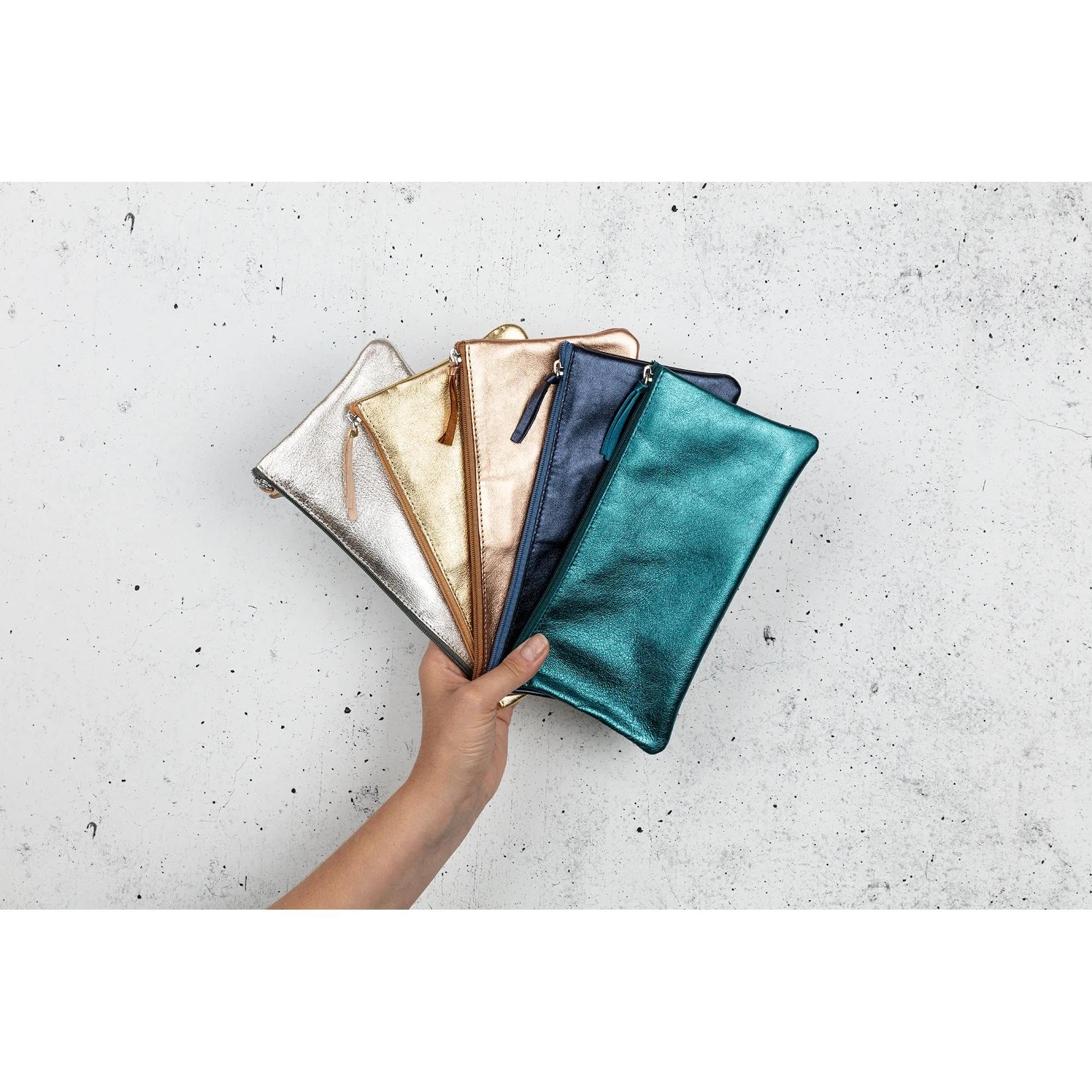 clairefontaine-age-bag-8700c-trousse-cuir-cuivre-22x11 image 2