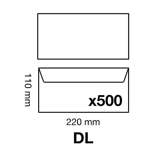 clairefontaine-triomphe-5945c-enveloppe-dl-blanche-500-auto-adh-sive image 8