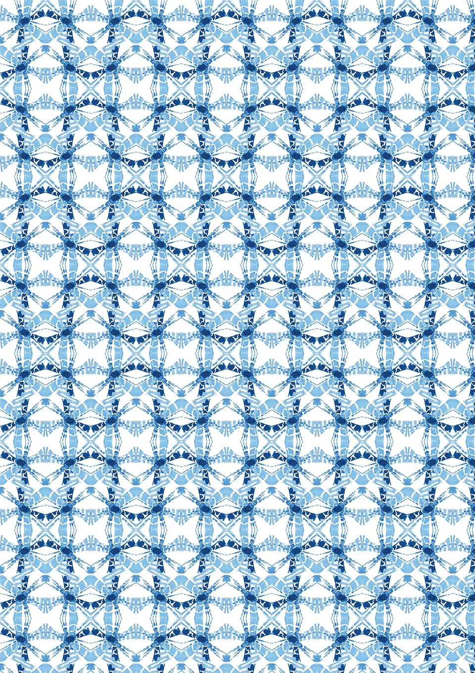 clairefontaine-tulip-456690c-feuilles-a4-160g-lot-25-shibori-1 image 1