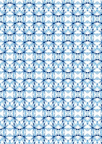 clairefontaine-tulip-456690c-feuilles-a4-160g-lot-25-shibori-1 image 2