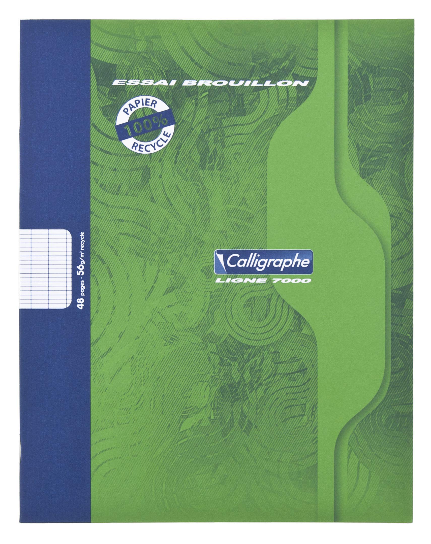 calligraphe-2148c-cahier-brouillon-17x22-grands-carreaux image 1