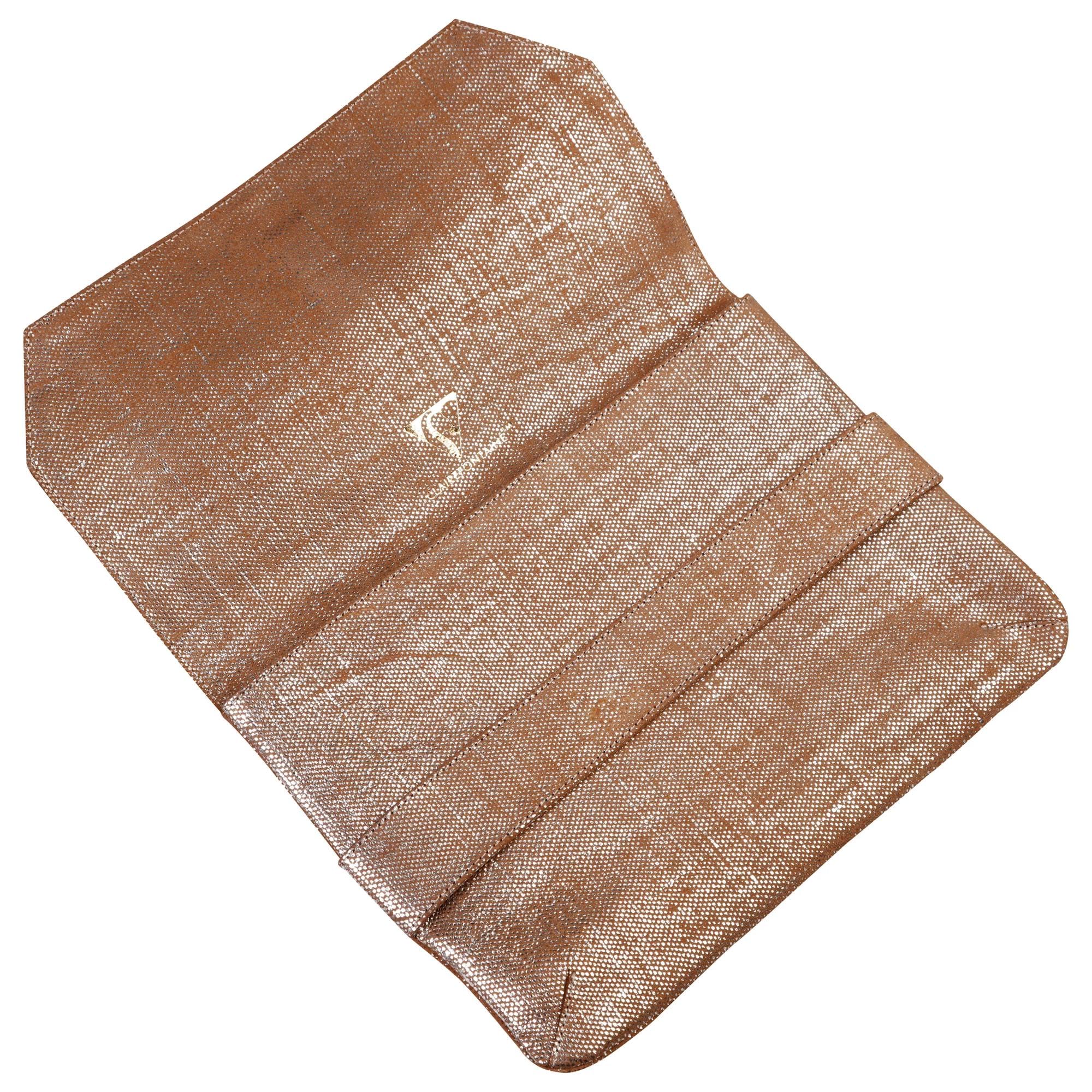 clairefontaine-age-bag-410059c-pochette-cuir-argent-iris image 2