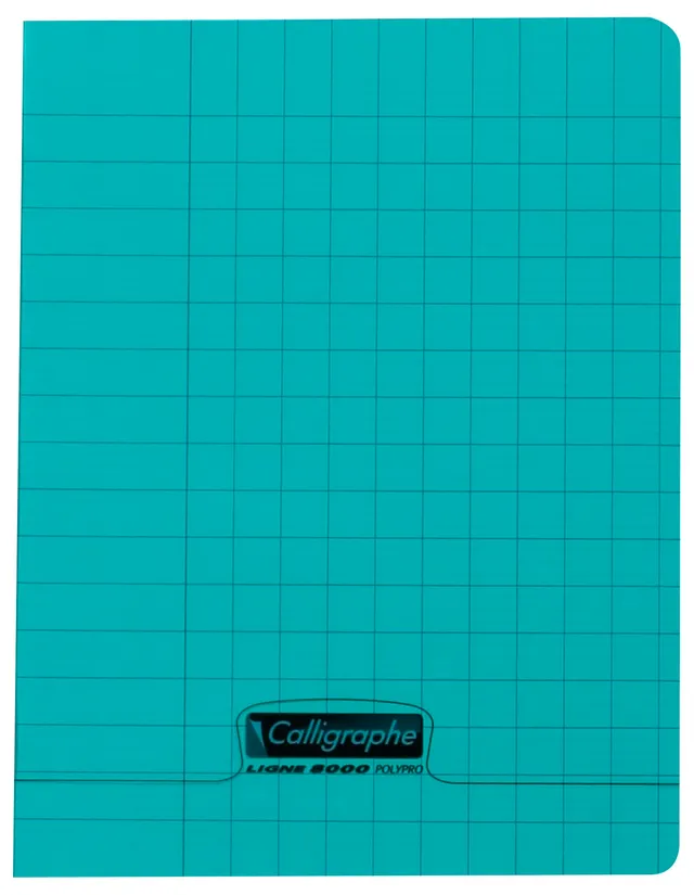 calligraphe-18013c-cahier-criture-17x22-32p-polypro-vert image 1