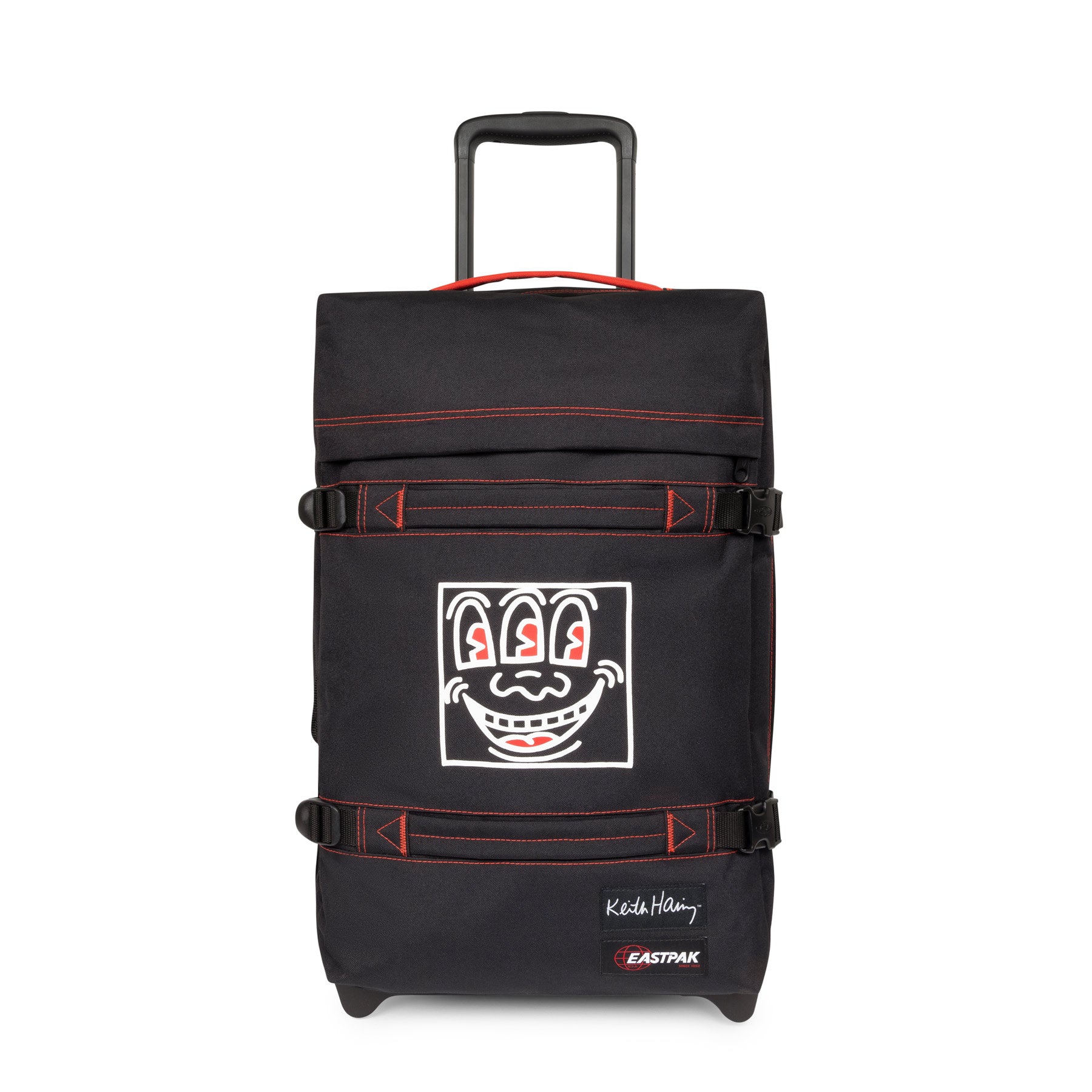 eastpak-transit-r-s-valise-cabine-keith-haring-3-eyes-petit image 1