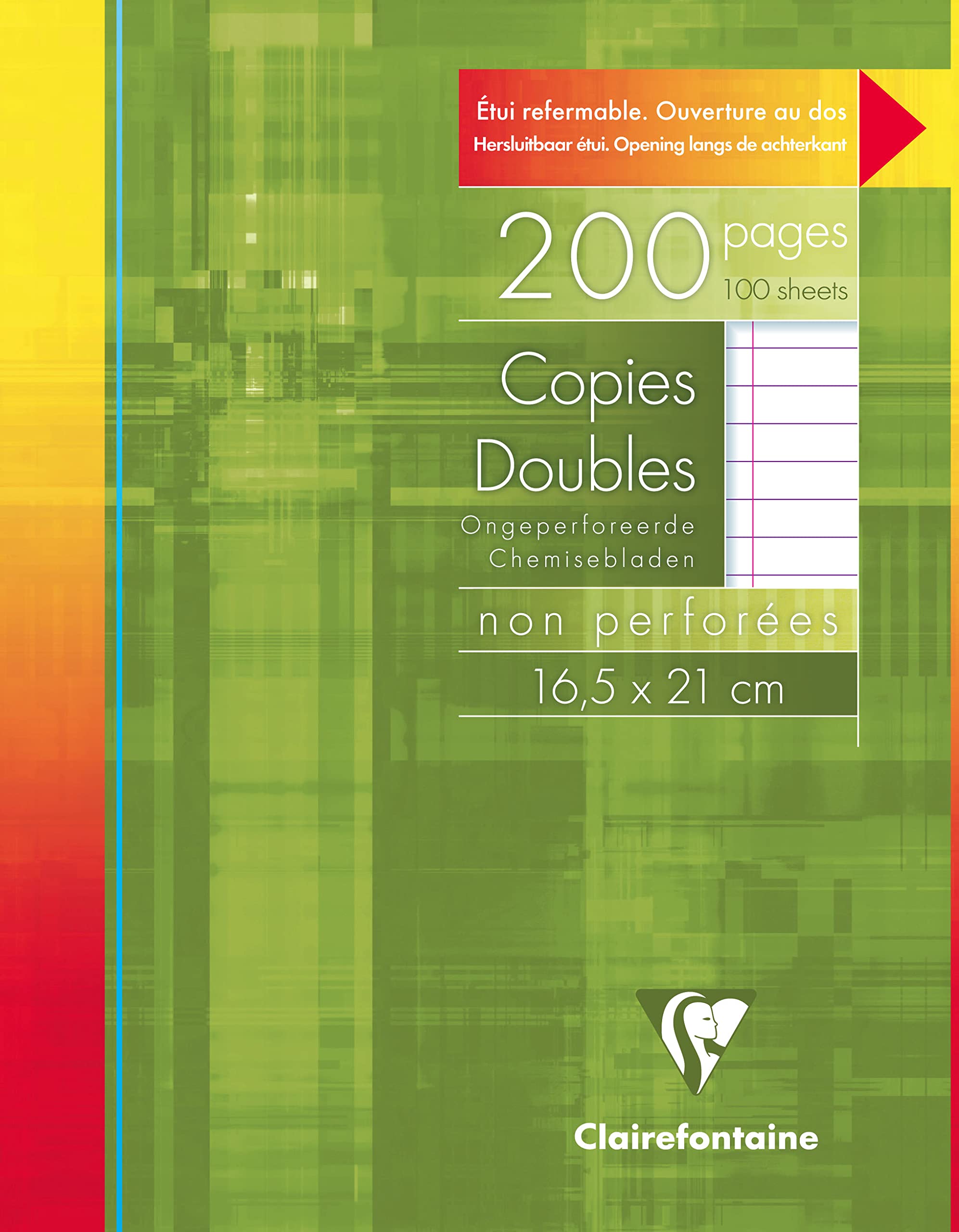 clairefontaine-copies-doubles-16-5x21-200-pages-petits-carreaux image 5