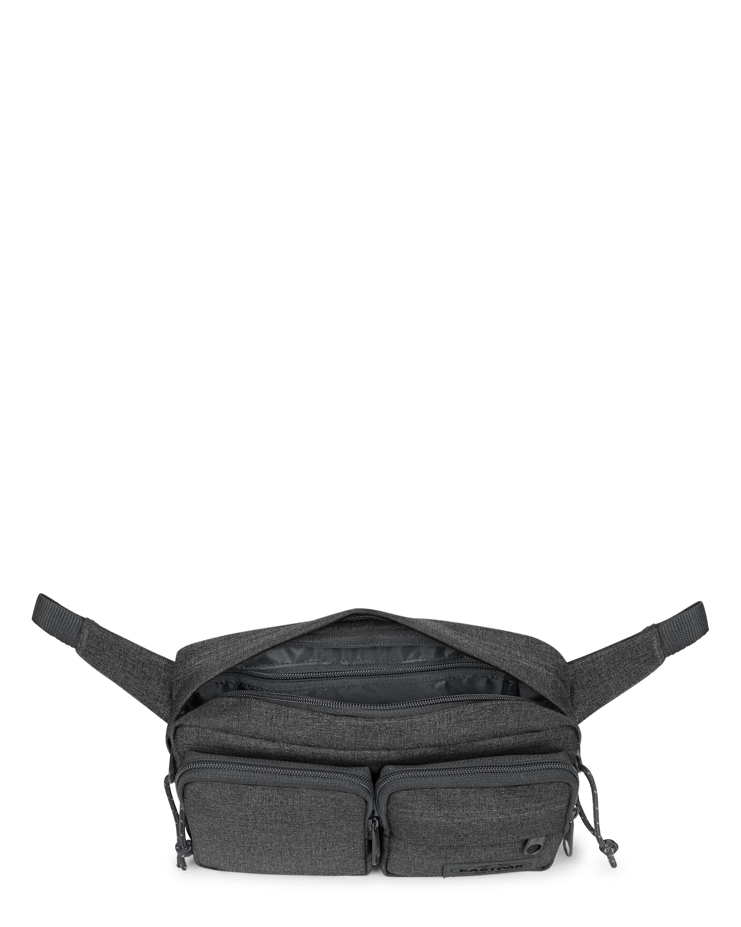 eastpak-dbl-crossbody-sac-bandouli-re-black-denim-petit-2-poches image 2