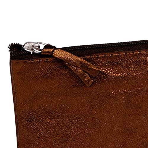 clairefontaine-age-bag-trousse-plate-cuir-agneau-brun-iris-22x11-cm image 7