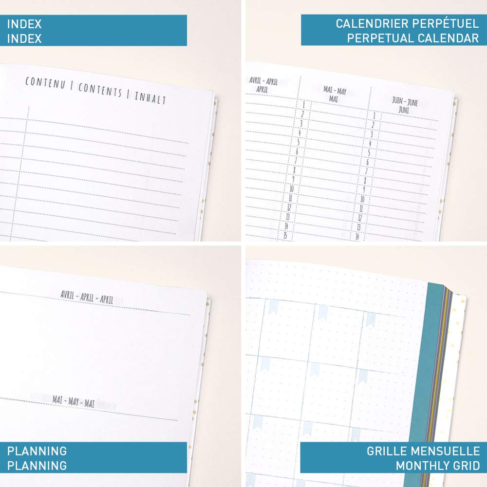 clairefontaine-1951-my-creative-journal-a5-dots-sweety-208p image 2
