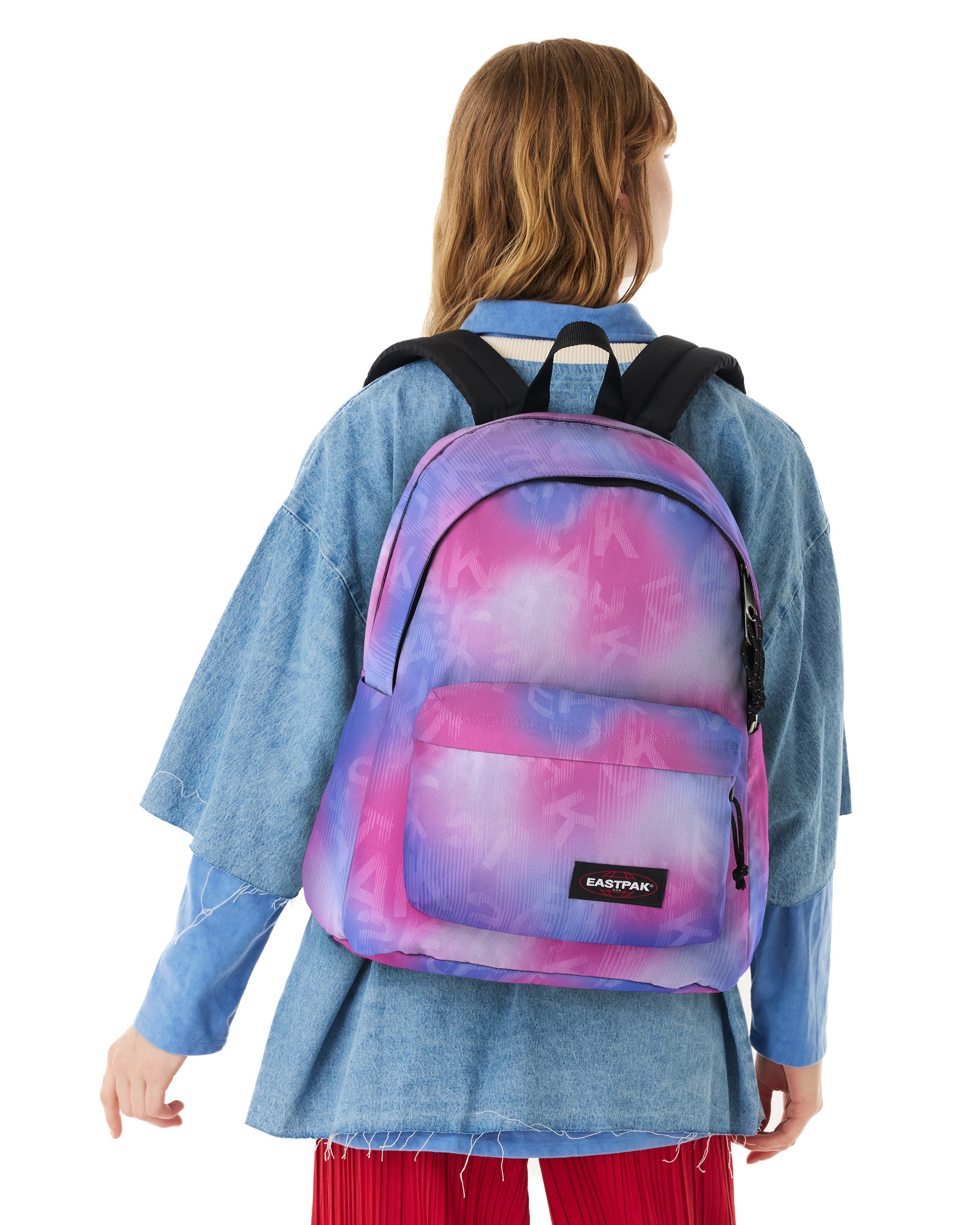 eastpak-day-office-sac-dos-letter-dye-pink-16-pouces image 2