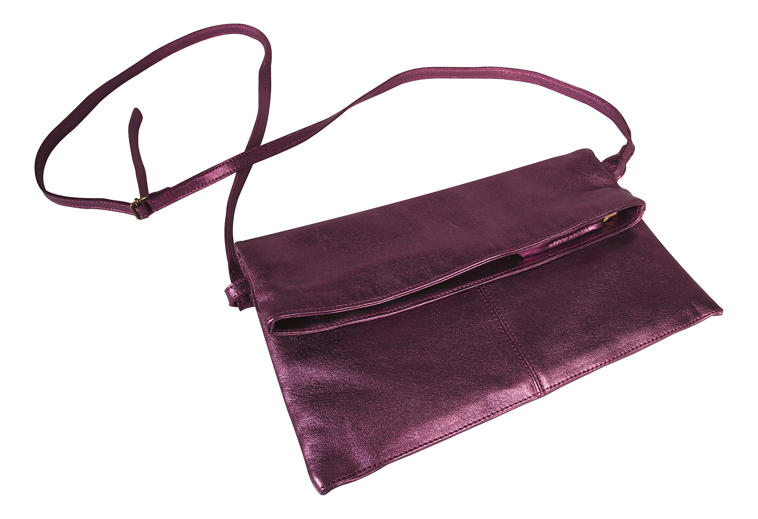 clairefontaine-age-bag-emanuella-sac-cuir-agneau-p-trole-26x28 image 3