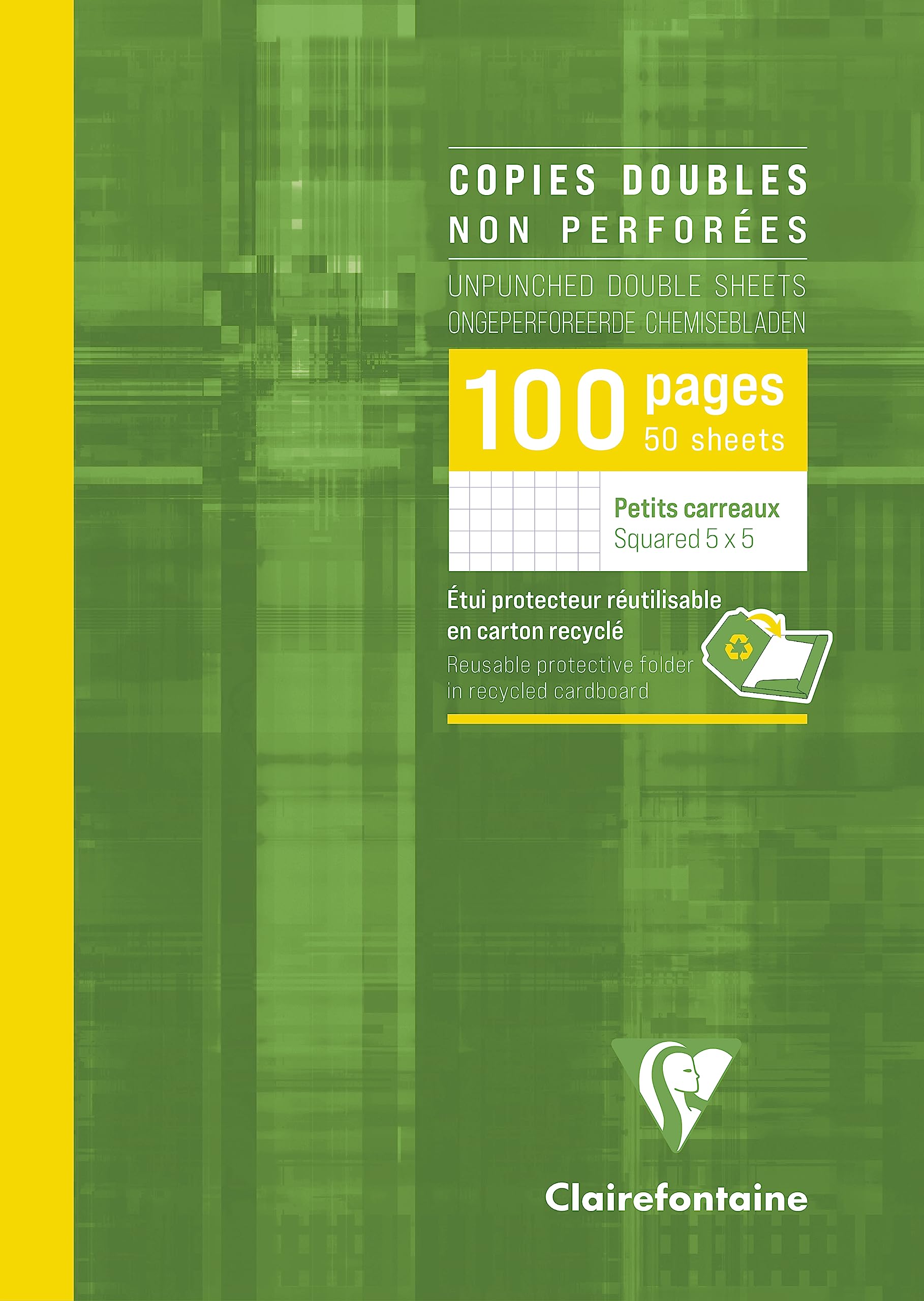 clairefontaine-back-to-basics-5752c-copies-doubles-a4-petits-carreaux image 1