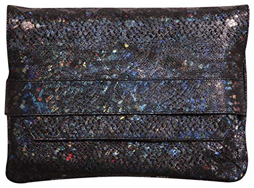 clairefontaine-age-bag-pochette-cuir-agneau-noir-lazer-noir image 5