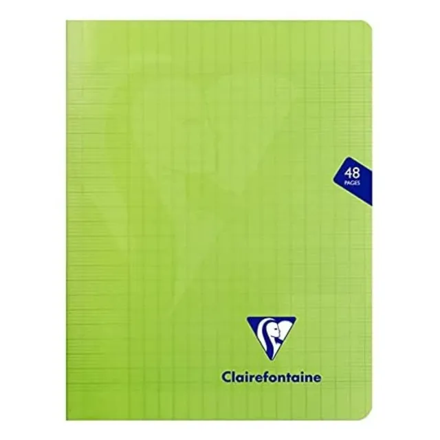 clairefontaine-1951-back-to-basics-cahier-17x22-48p-grands-carreaux image 1